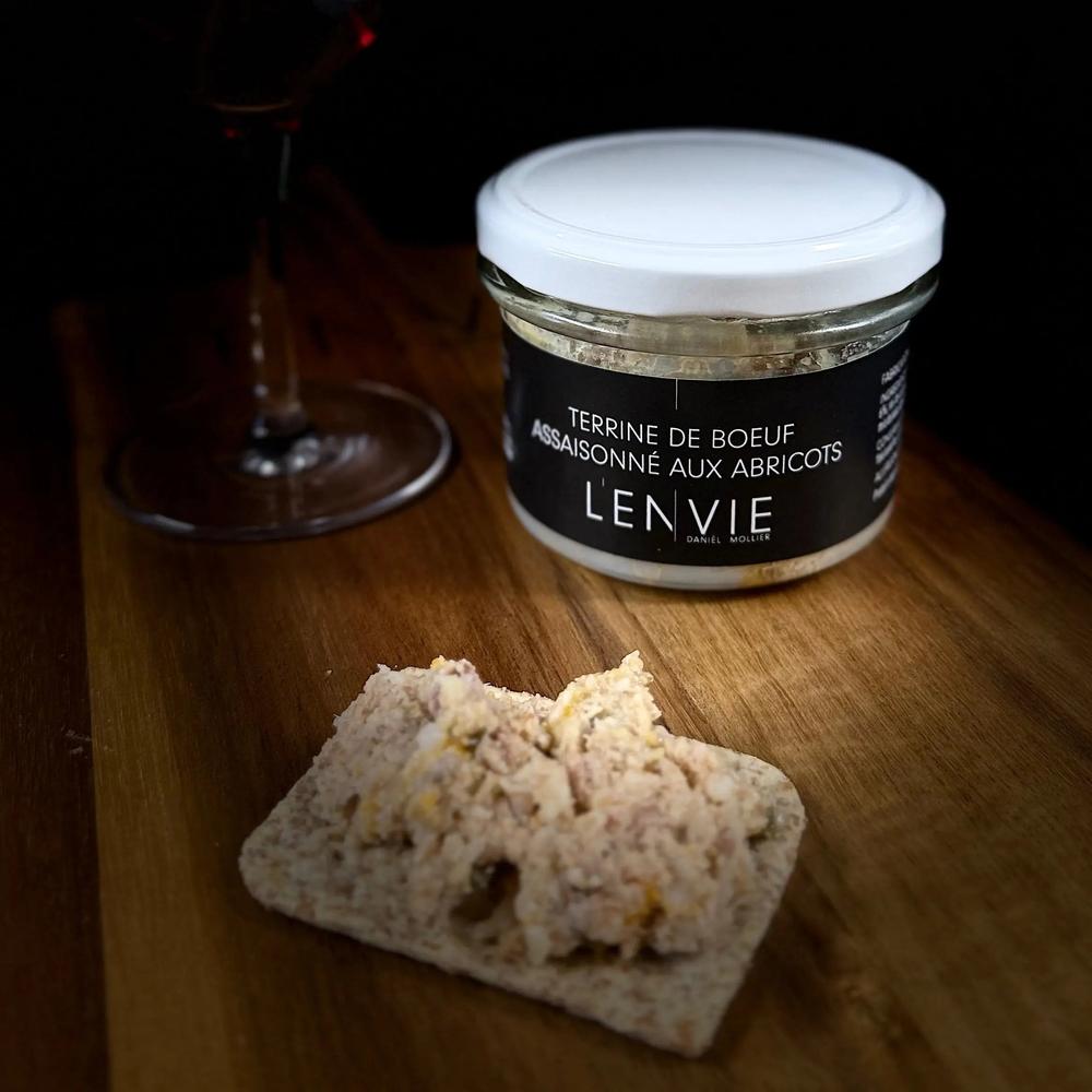 Terrines de boeuf aux abricots L'ENVIE