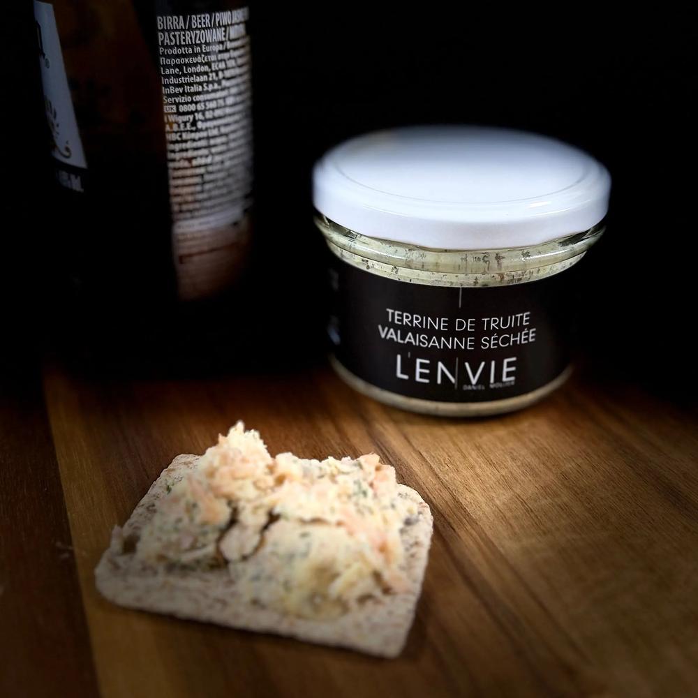 Terrine de truite valaisanne séchée L'ENVIE